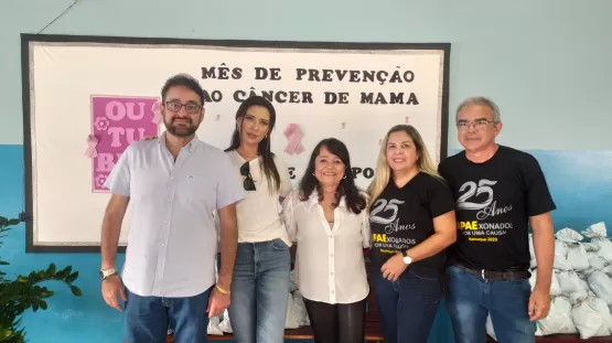 Vivian Ribeiro nova madrinha da APAE de Nanuque