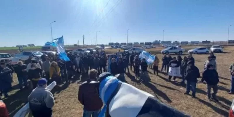 Produtores rurais da Argentina protestam contra o governo